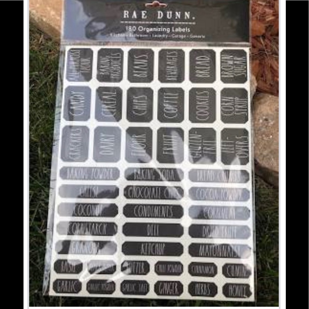 NIB Rae Dunn Household /Organizing Labels-3 - Picture 5 of 8